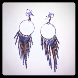 NWT LF Tell your tale beaded earrings
